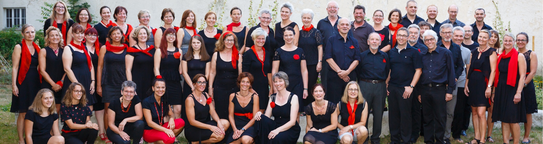 Der De-Chor bei der Kulturnacht in Wangen
