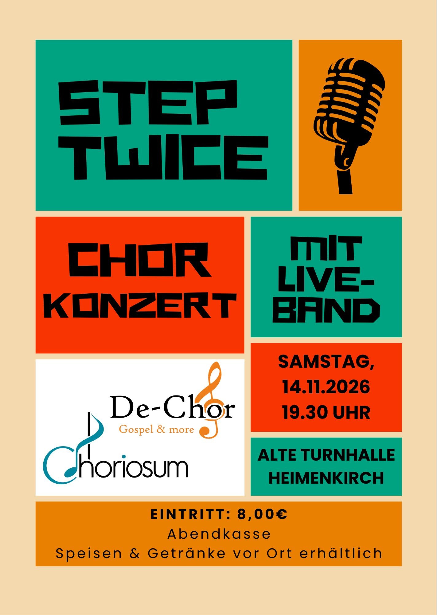 Plakat Step Twice 2026